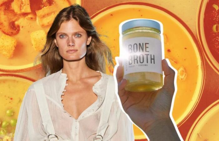 This bone broth drink is a model’s favorite for gaining collagen