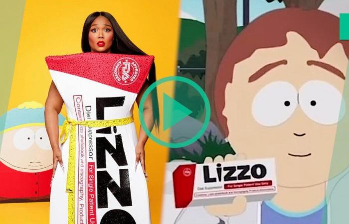 For Halloween, Lizzo responds to “South Park” and disguises herself as an Ozempic club