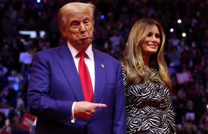 Melania Trump makes a notable appearance in New York at Donald Trump's meeting