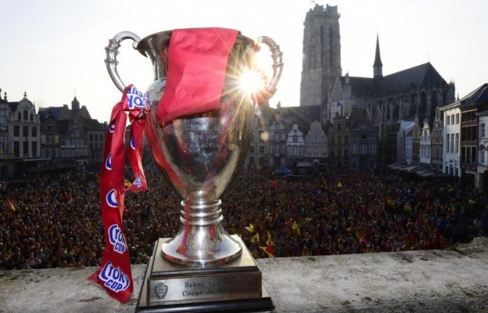 Here is the complete schedule for the 1/16 finals of the Belgian Cup – All football