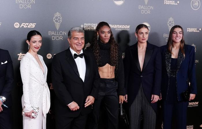 The ‘glamour’ of Aitana Bonmatí and Alexia Putellas in the Ballon d’Or, the big night of football