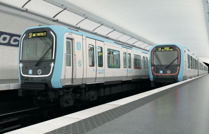 In pictures, here are the future trains of the Paris metro