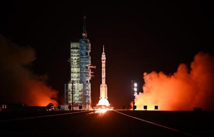 China sends three astronauts to the Tiangong space station