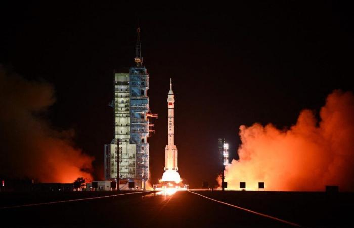 China sends three astronauts to the Tiangong space station