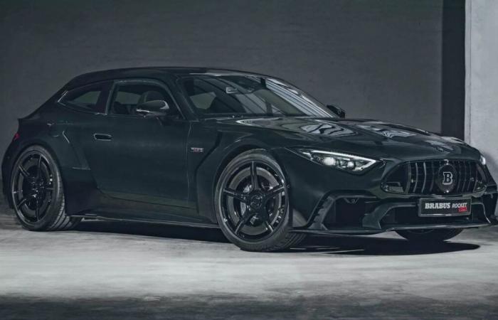 Brabus completely lets loose by transforming the Mercedes-AMG SL into a monster