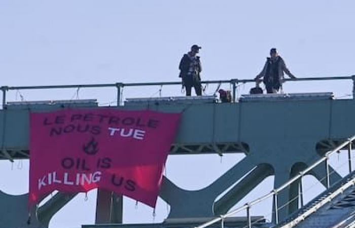 Activists who blocked the Jacques-Cartier Bridge: he is out of prison, but the protests are over