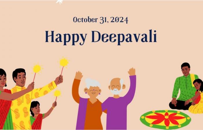 Deepavali 2024 wishes: Choose from these 30+ aesthetic images, messages to send to friends