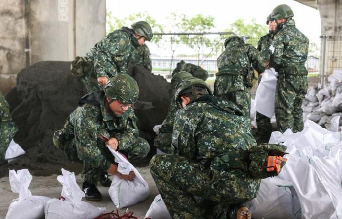 Taiwan prepares for the arrival of Kong-rey, its third typhoon since July