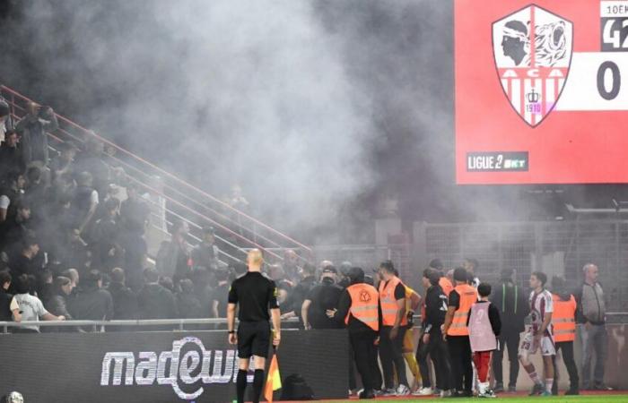 Ligue 2: Ajaccio – Bastia rescheduled, the match will resume… in the 42nd minute