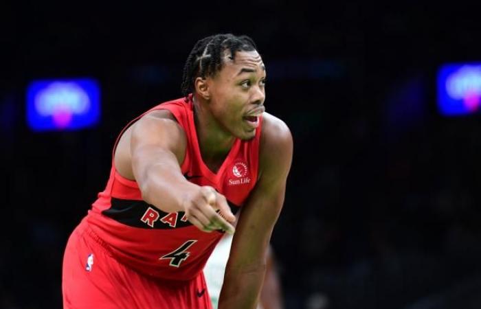 Scottie Barnes (Toronto) out for at least three weeks after fractured right orbit