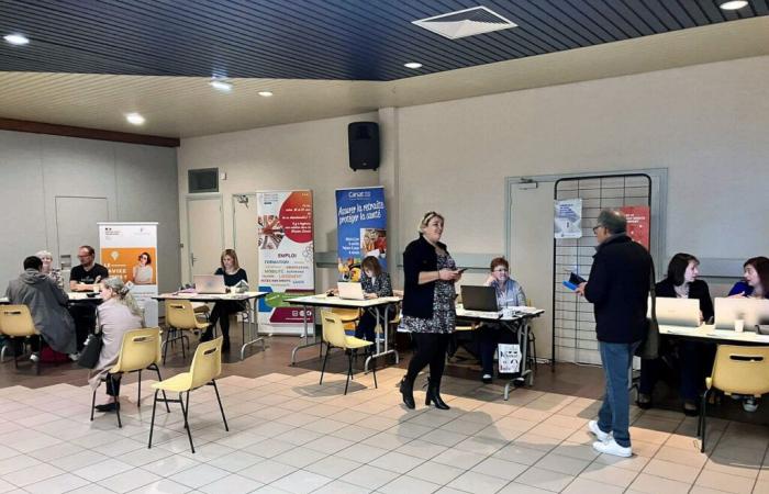 in Montmirail, around sixty people discovered France Services