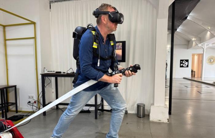 We took down zombies with HTC's new Vive Focus Vision headset