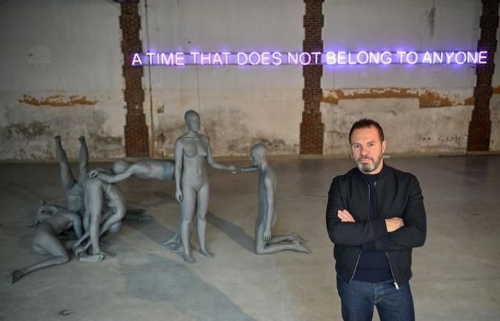 The artist Daniel Firman opens the doors of his workshop in Dreux this All Saints’ Day weekend