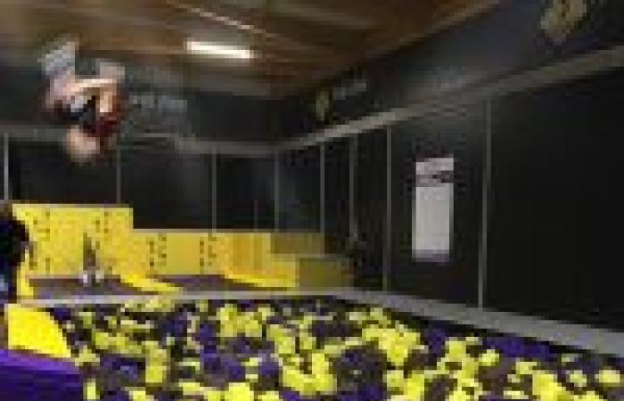 Jump City 77, the trampoline park near Vaires-sur-Marne