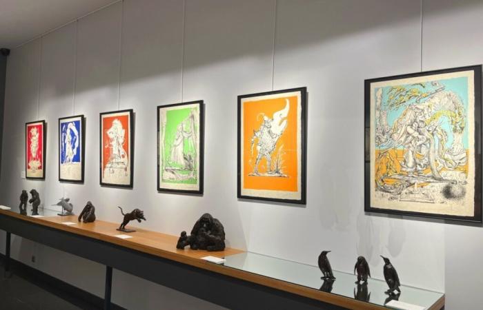 Lithographs by the famous painter Salvador Dalí to discover in Saint-Malo