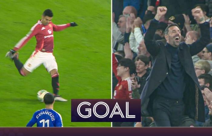 Man Utd 5-2 Leicester: Ruud van Nistelrooy gets big guns firing after Erik ten Hag sacking | Football News