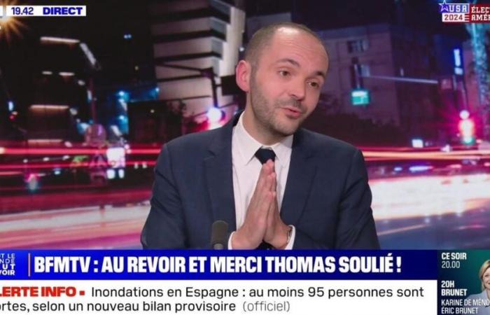 “I’m leaving with a heavy heart”: Moved, political journalist Thomas Soulié bids farewell to BFMTV