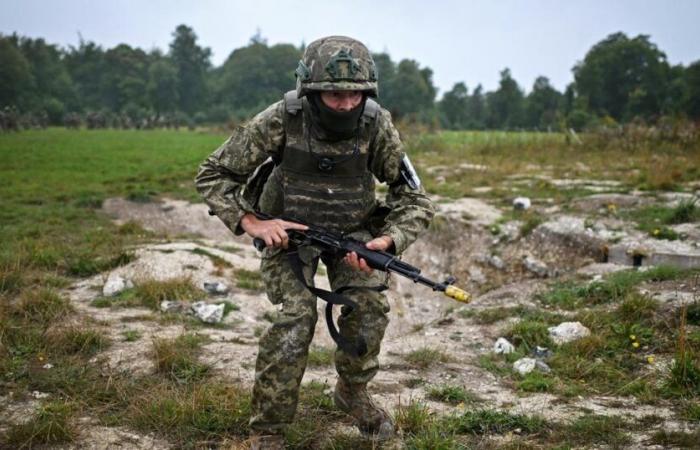 a brigade of the Ukrainian army unveils its new motto in homage to France