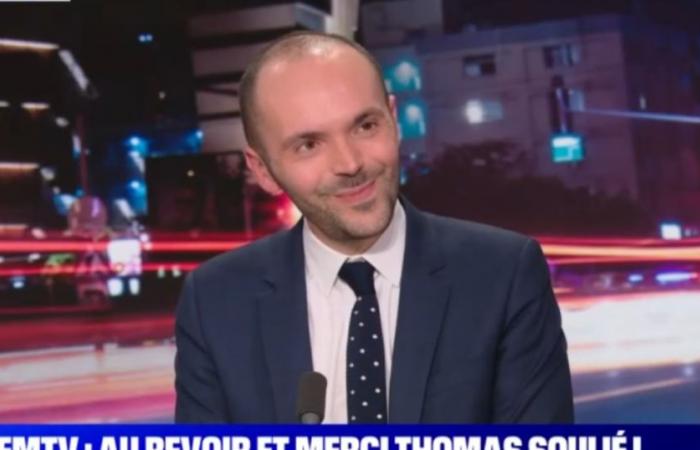 political journalist Thomas Soulié bids farewell to BFMTV