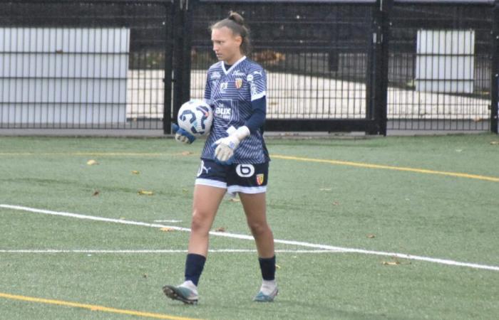 Blandine Joly, last bastion of RC Lens Féminin and a reference match in the derby won against Lille