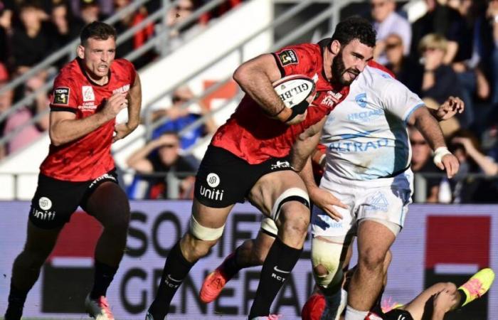 released by the XV of France, Ollivon and Frisch holders with Toulon