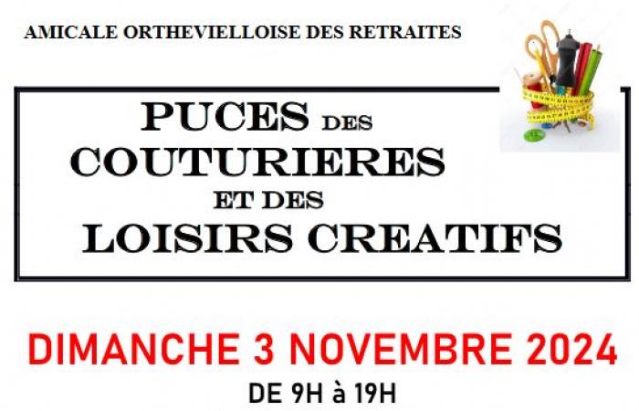 Puce des seamstresses and creative hobbies Orthevielle Sunday November 3, 2024