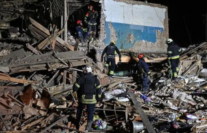 Russian strike on police station kills police officer, injures 30 in Kharkiv