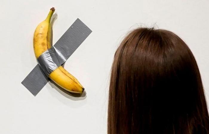 Italian artist Maurizio Cattelan’s taped banana, the most expensive in the world? – rts.ch