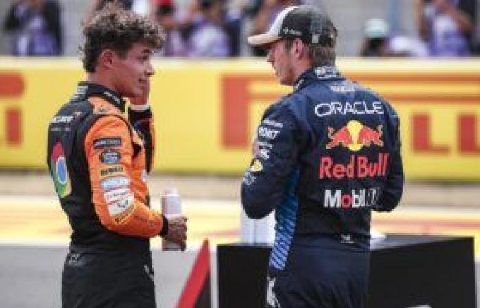 Why is Max Verstappen driving so aggressively against Lando Norris?