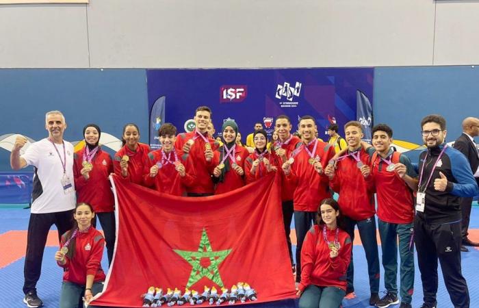 Morocco wins 45 medals at the International School Gymnasiades in Manama