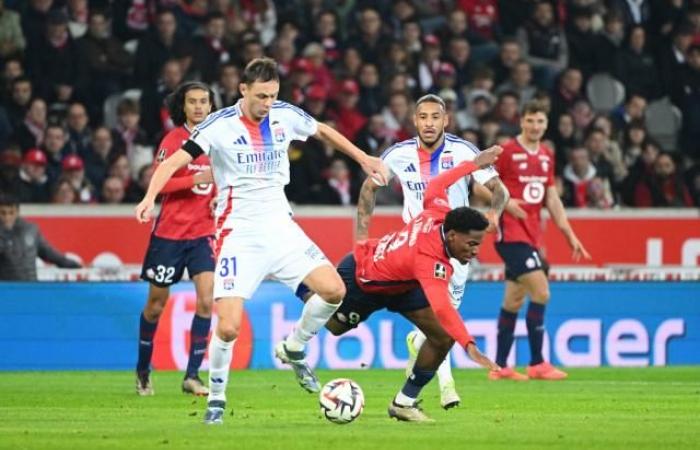 Lille caught on the wire by OL in Ligue 1