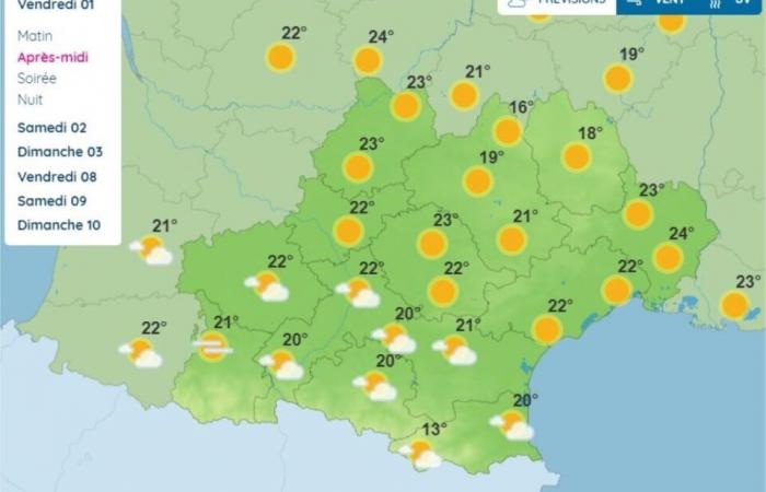 Weather report. What will the weather be like for this first long weekend of November in Toulouse and Occitanie?