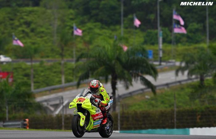 MotoGP Malaysia J1, Marco Bezzecchi (Ducati/12): “Andrea Iannone is already making better starts than me”