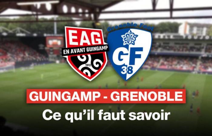 VIDEO. EA Guingamp – Grenoble Foot 38: everything you need to know about this Ligue 2 match