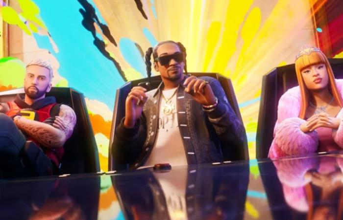 More than 10m Fortnite players watch Snoop Dogg, Ice Spice headline concert streamed live from Times Square