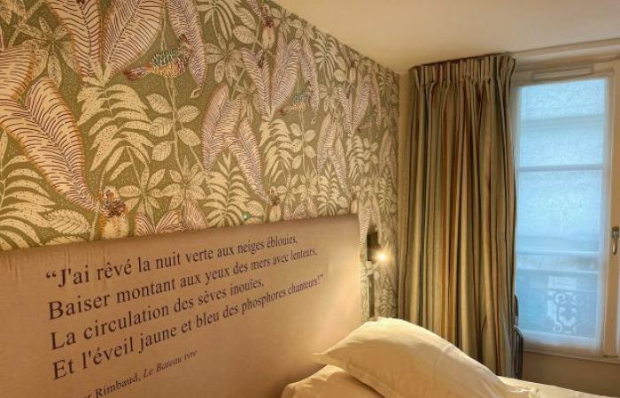 Arthur Rimbaud, the literary hotel for poetry lovers, in the 10th arrondissement