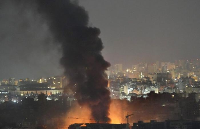 Southern Beirut suburbs hit after Israeli call to evacuate