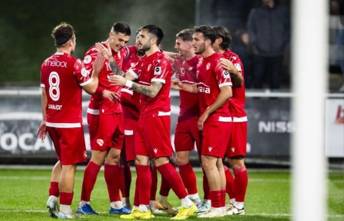 FC Thun wins in Nyon and stays close to leader Carouge