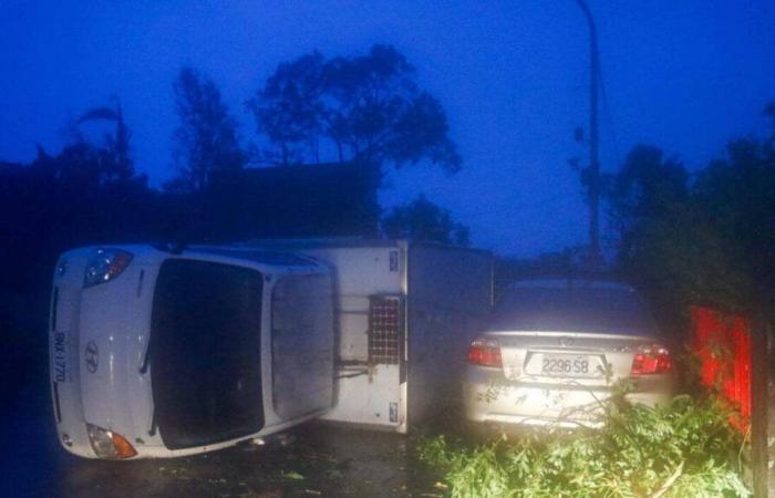 Taiwan. Two dead and more than 500 injured after typhoon Kong-rey