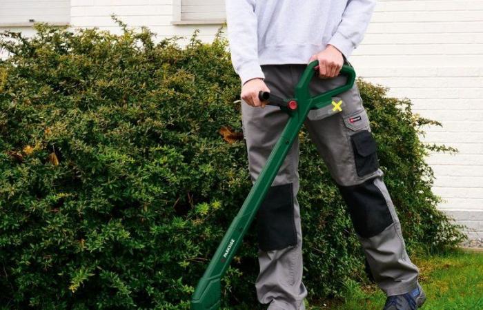 The price of this Parkside trimmer is almost unbelievable at Lidl but it won't last