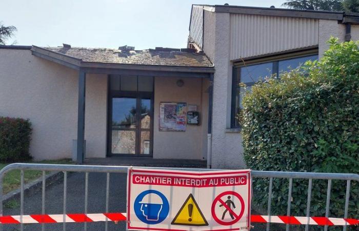 The village hall collapses in this village in Aveyron: associations are organized… elsewhere