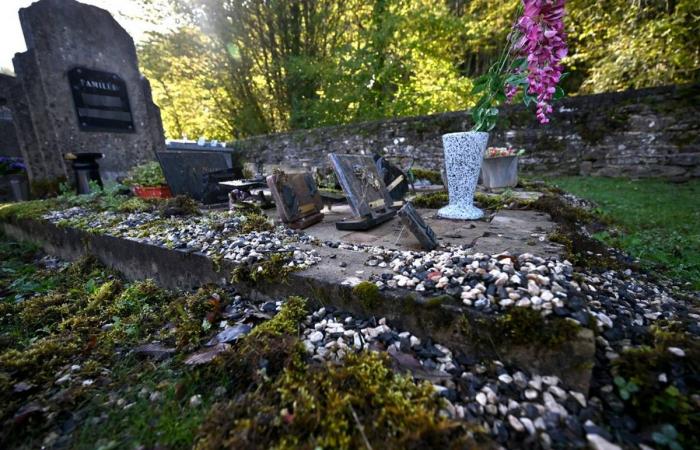 Very affected by a flood in October, this cemetery in Corrèze comes back to life for All Saints' Day