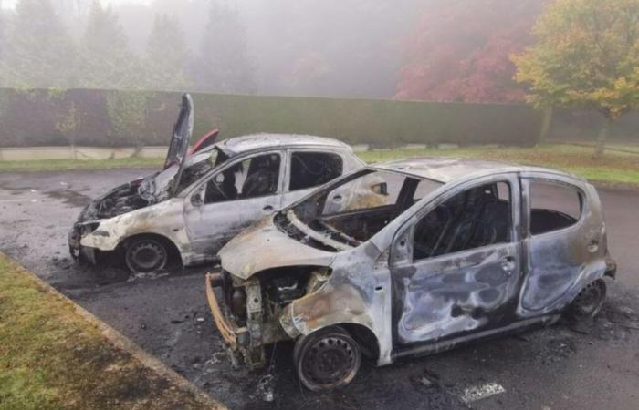 Cars were set on fire in this quiet town in Côtes-d'Armor