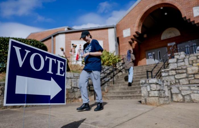 the success of early voting in Georgia, where “60% of voters have already voted”