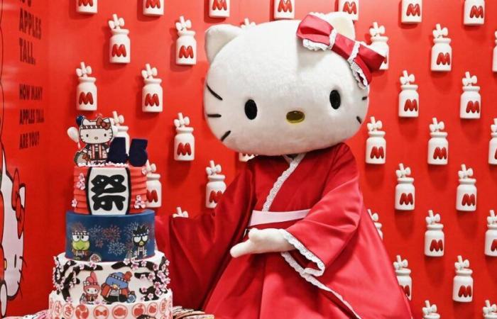 Hello Kitty, the little cat from Japan who became a pop culture icon, celebrates her 50th birthday