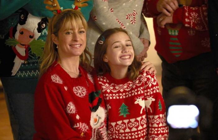 Christine Beaulieu plays a single mother ready to do anything to save her family Christmas in the film “The Christmas Cyclone”