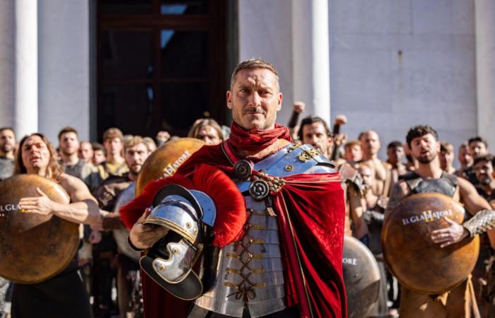 Francesco Totti at Lucca Comics & Games 2024 for Gladiator II