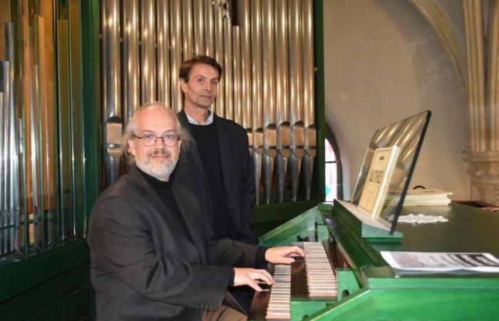 Known throughout the world, this musician inaugurated this new organ in Calvados