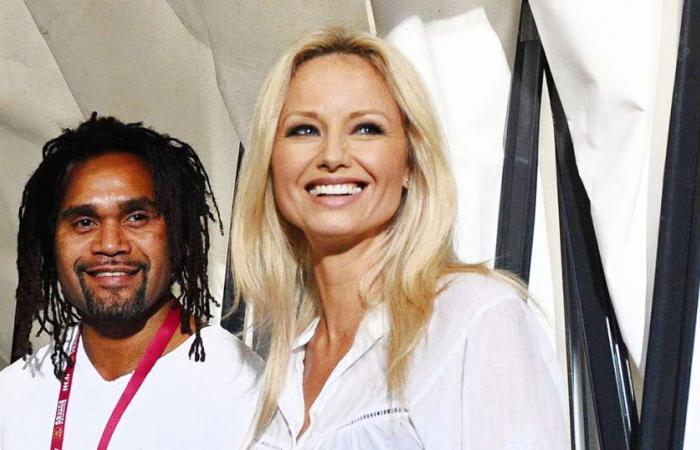 Adriana Karembeu swings at Christian Karembeu!