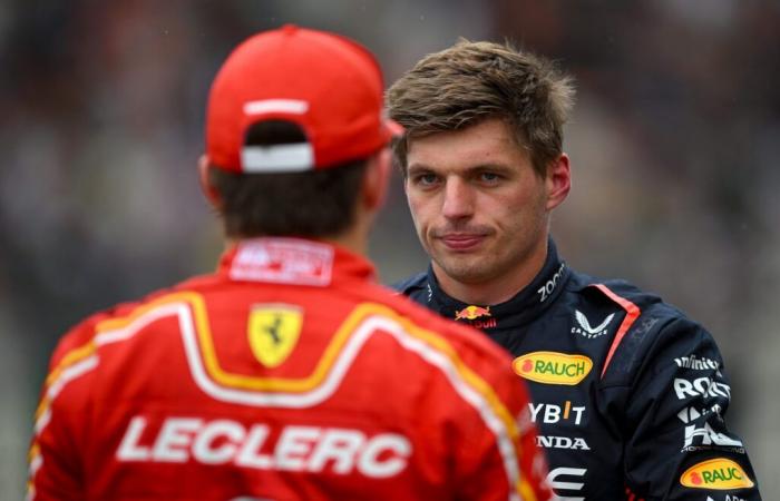 Verstappen finds it “bizarre” that Leclerc was not penalized in Mexico